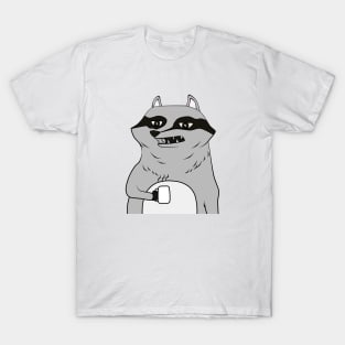 Sad raccoon T-Shirt